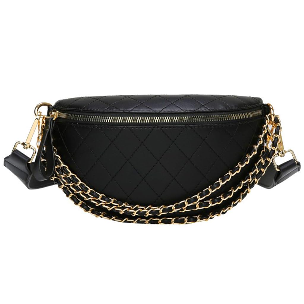 PALAY Sling Bag For Women PU Leather Crossbody Bag for Women with Chain Bag Wide Shoulder Strap Mobile Pouch for Women Daily, Black PALAY Sling Bag For Women PU Leather Crossbody Bag for Women with Chain Bag Wide Shoulder Strap Mobile Pouch for Women Daily, Black